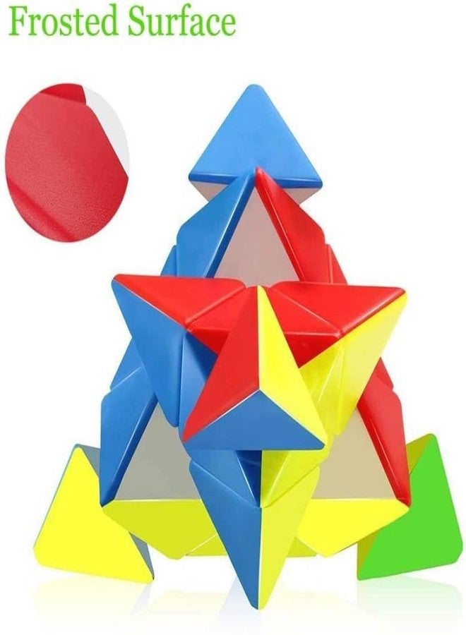 QWICK CLICK Combo of Super Speedy Smoothie Cube Set High Speed Stickerless Magic Puzzle Cubes Mind Game for Concentration for Sharp Mind (Combo-1) - Image 2